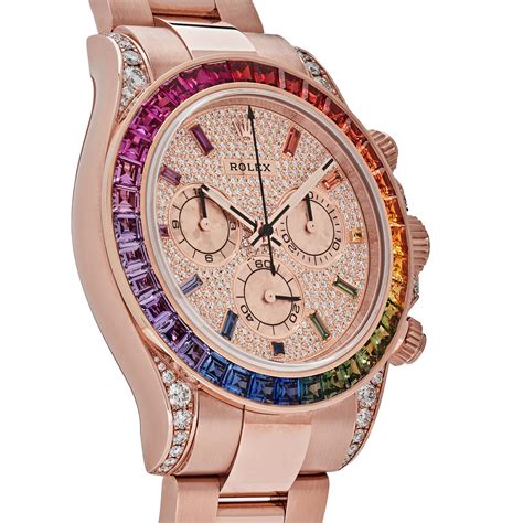 rainbow rose gold rolex price|Rolex 116595 rbow price.